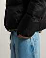 HAWKINGS PUFFER CEKET Black