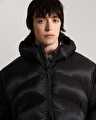 HAWKINGS PUFFER CEKET Black