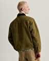 NICO CHORE CANVAS CEKET Olive Brown