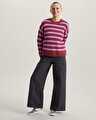 ROLLINS STRIPE KAZAK Poppy Ember/Purplelcrce