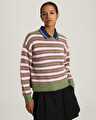 ROLLINS STRIPE KAZAK Green Balsam/Mystcmlbry