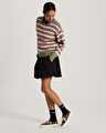 ROLLINS STRIPE KAZAK Green Balsam/Mystcmlbry