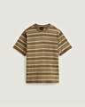 STRIPE RINGER LOOSE TİŞÖRT Olive Brown