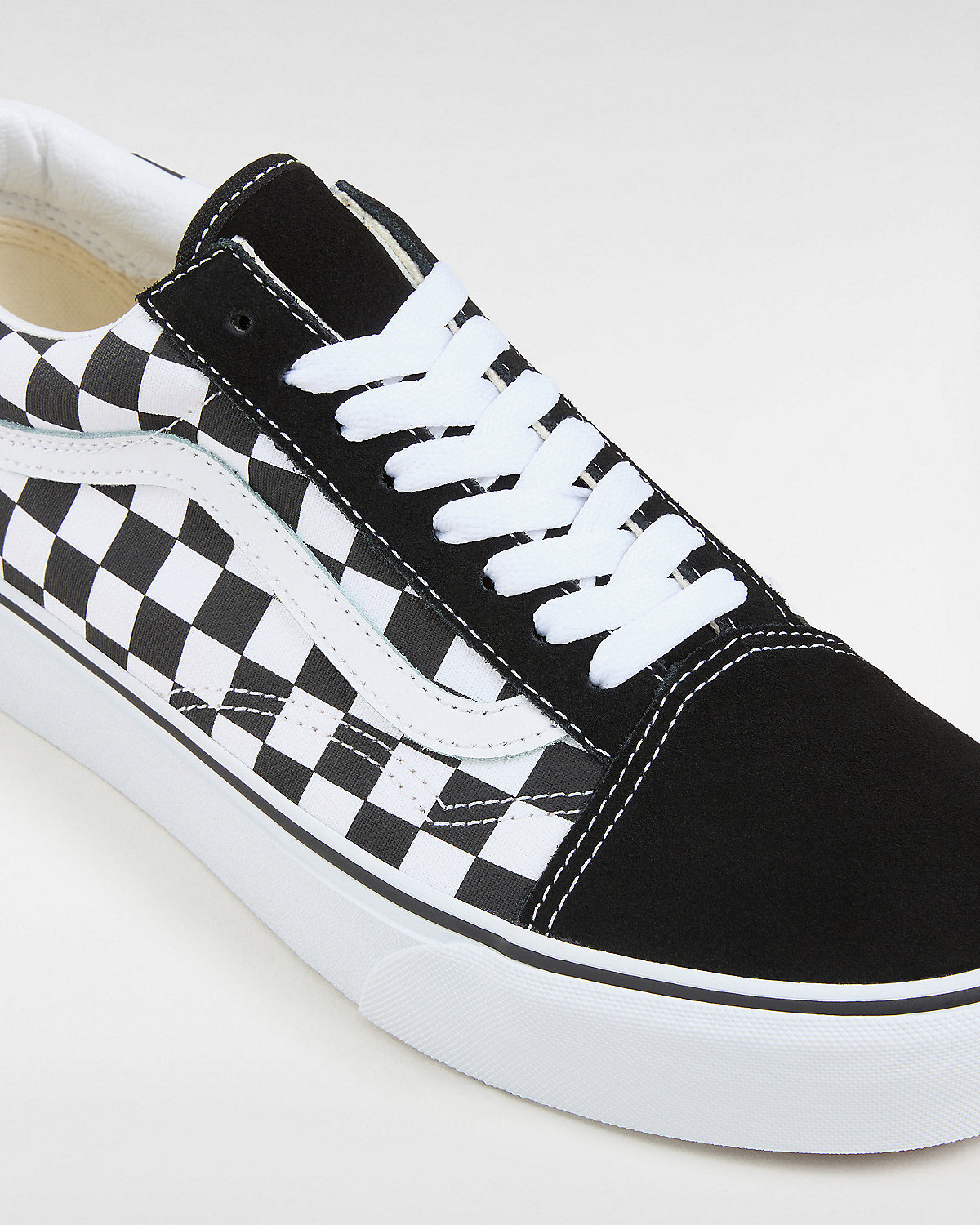 CHECKERBOARD OLD SKOOL PLATFORM AYAKKABI Checkerboard Black True White Vans Turkiye