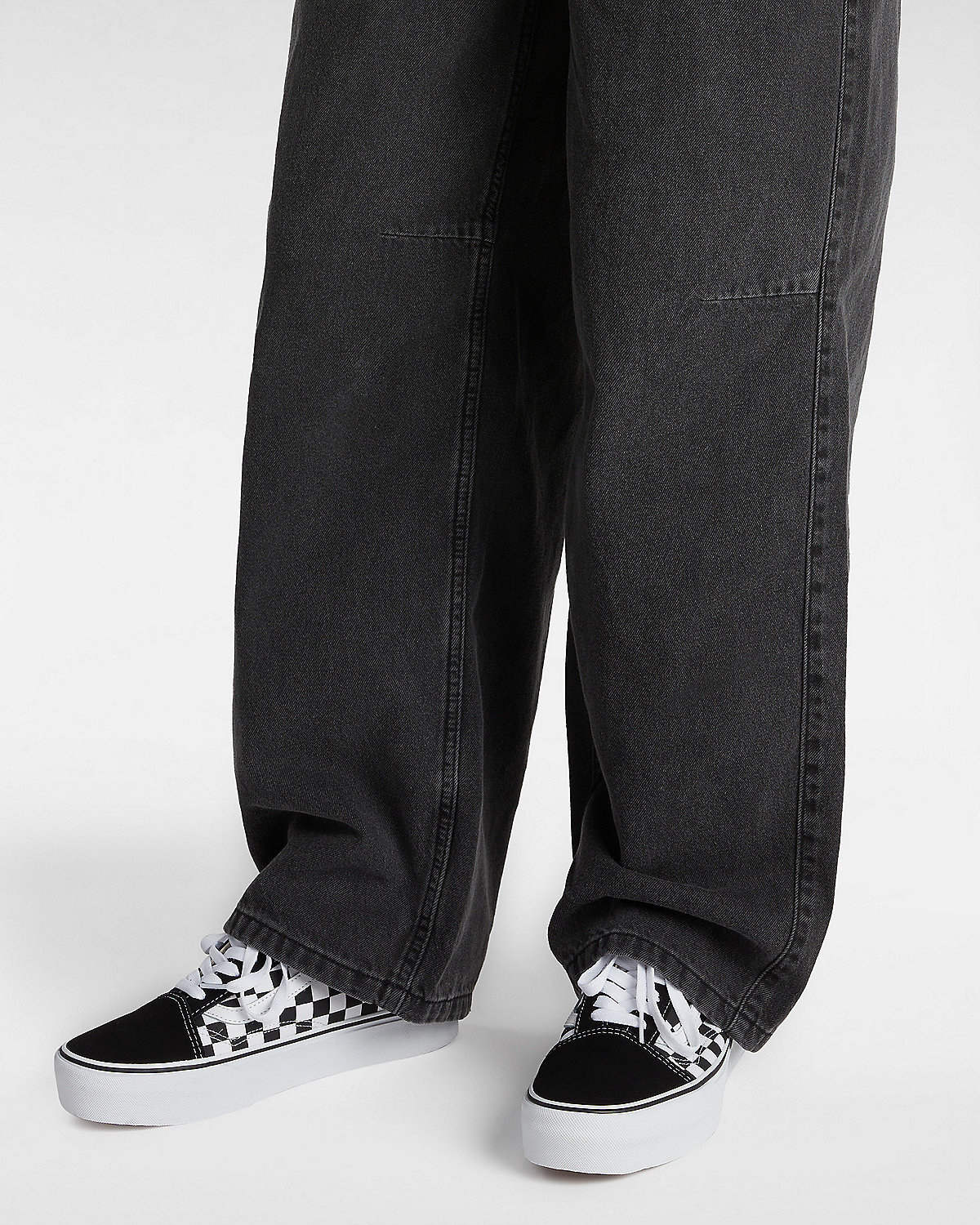 Scarpe checkerboard old skool platform store
