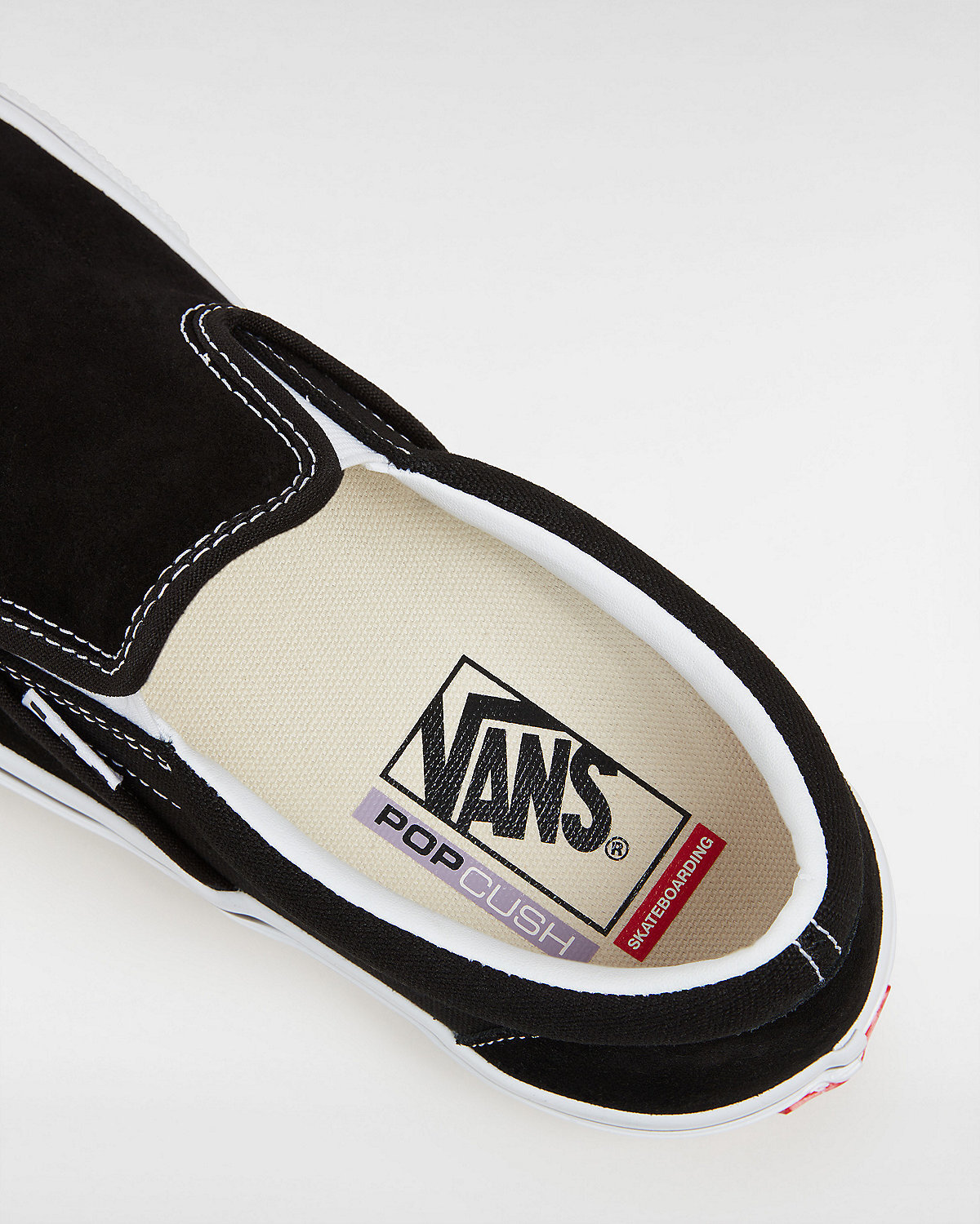 SKATE SLIP ON AYAKKABI Black White Vans Turkiye