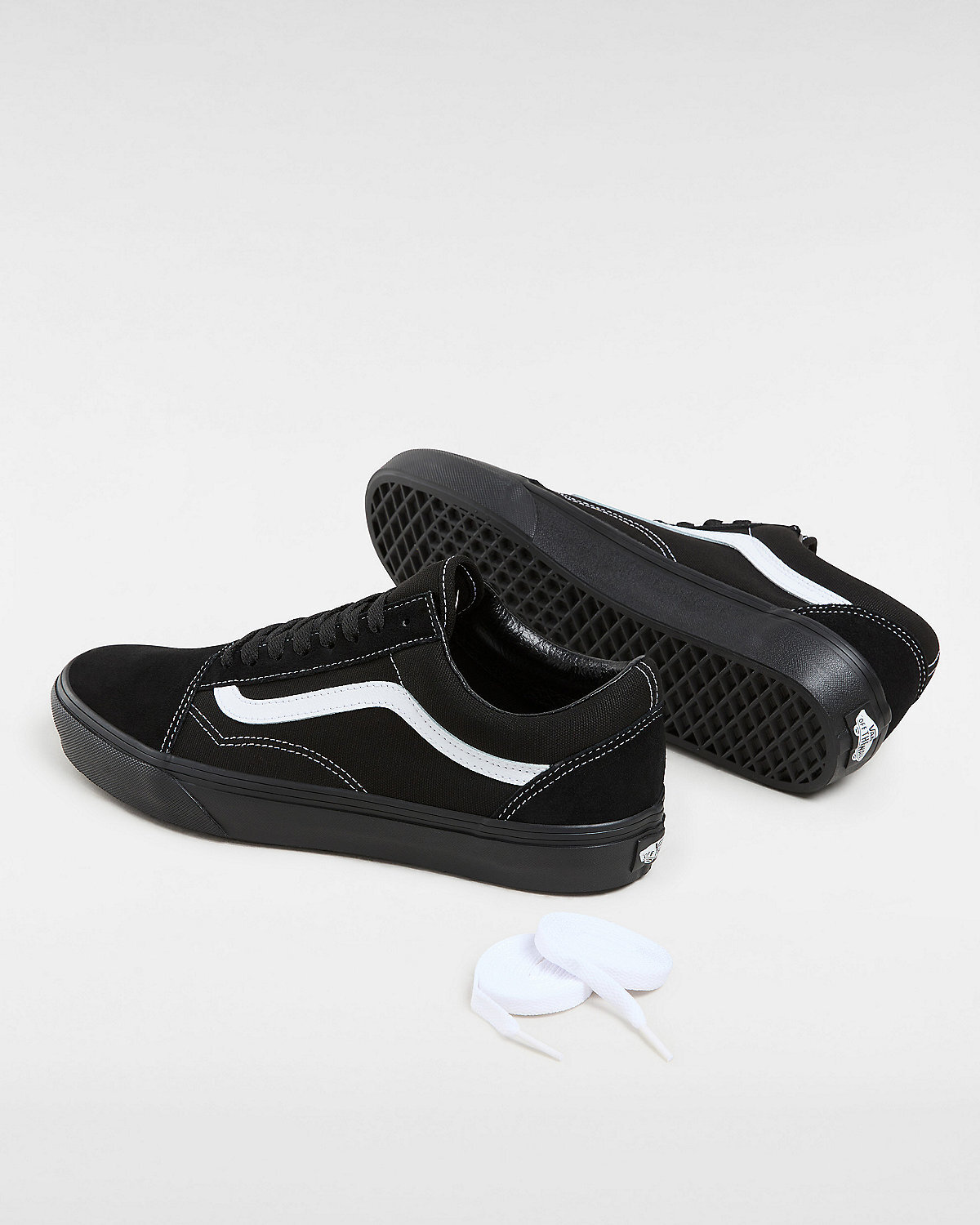 Suede black outsole old skool schuhe deals
