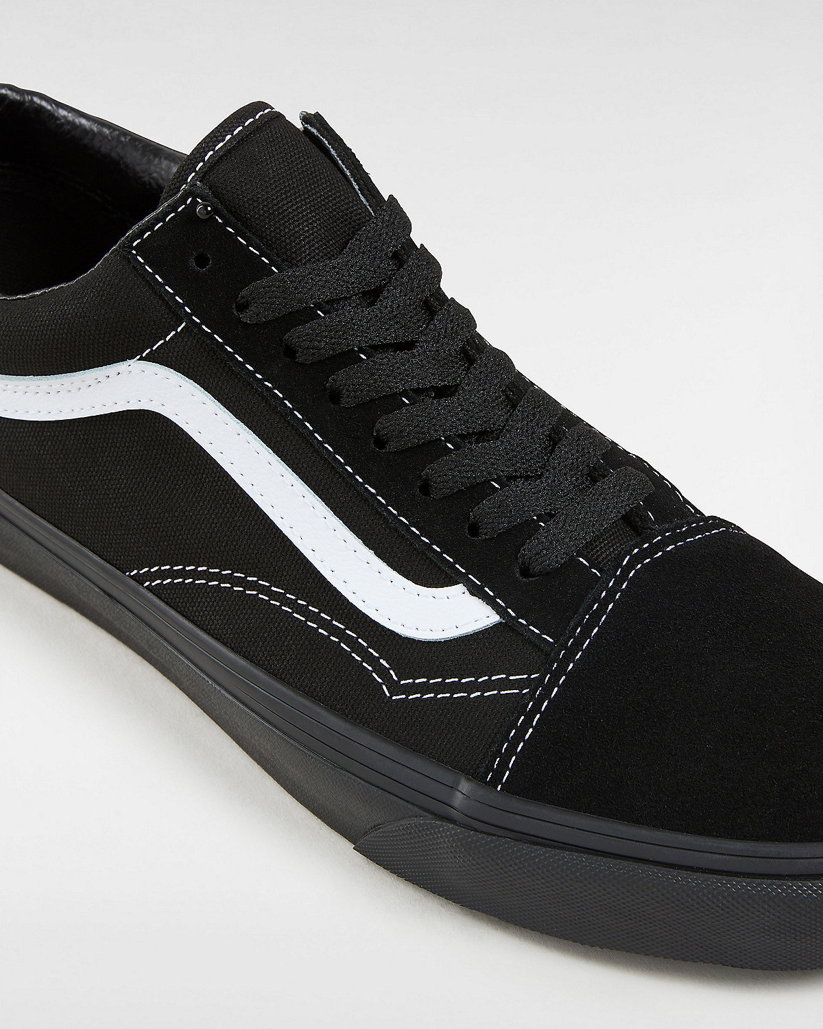 SUET KANVAS OLD SKOOL AYAKKABI Suede Canvas Black Black True White Vans Turkiye