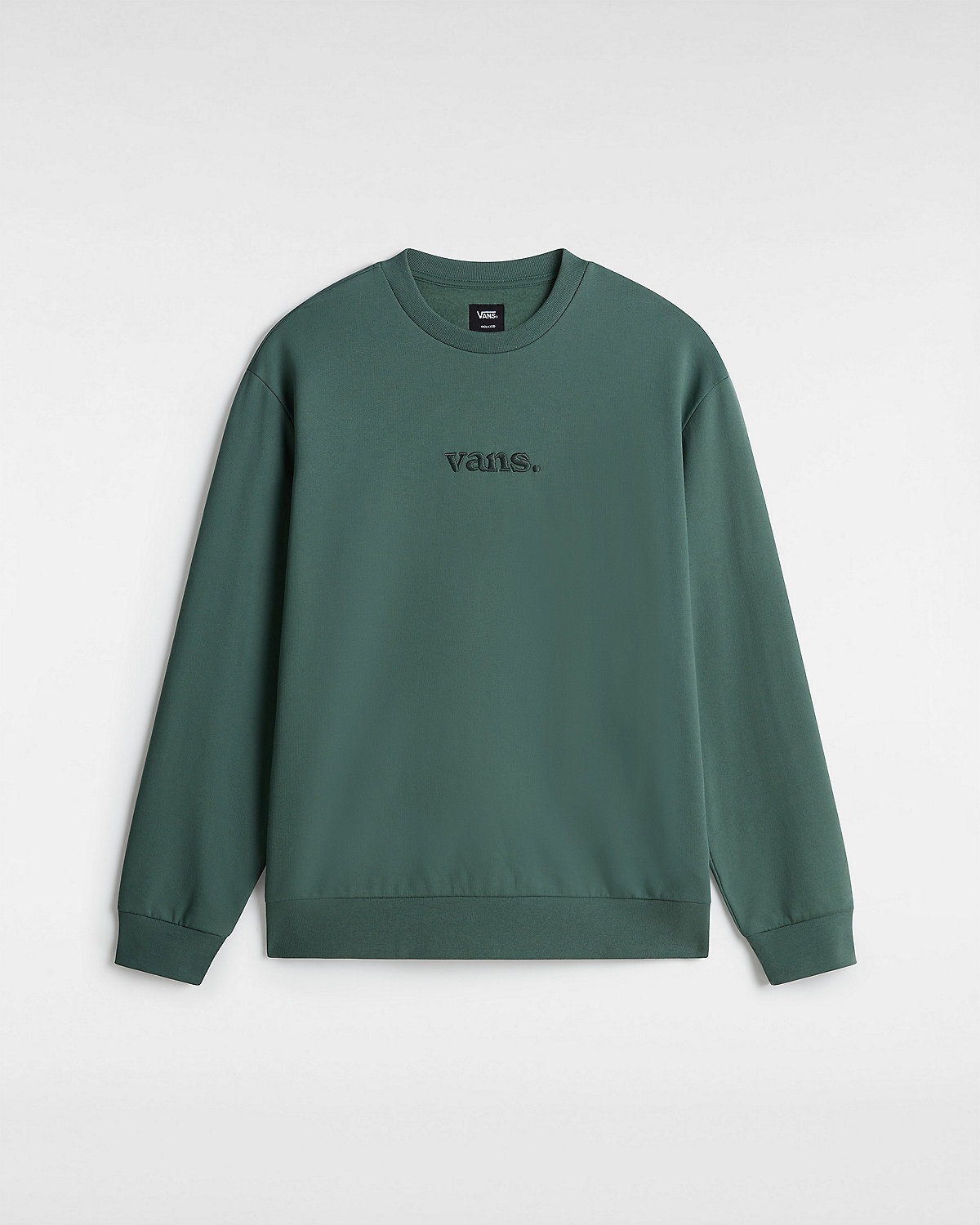 ESSENTIAL RELAXED CREW SWEATSHIRT Dark Forest Vans Turkiye