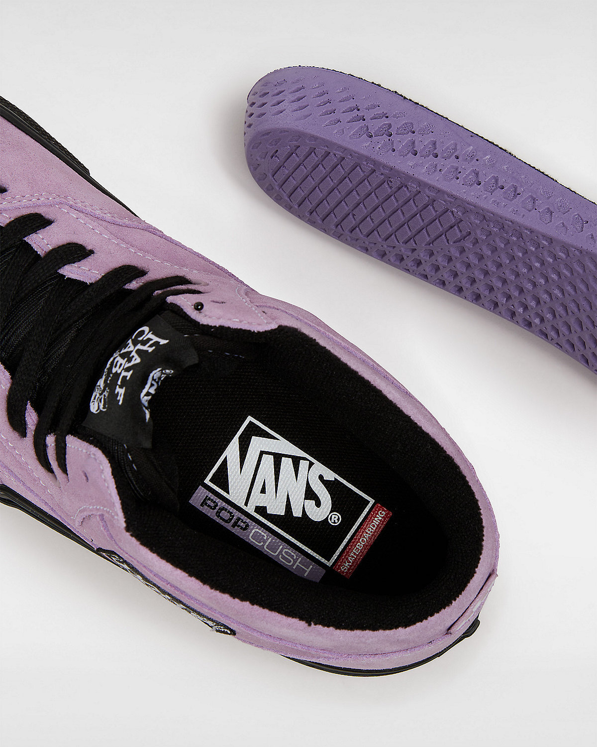SKATE HALF CAB AYAKKABI Lavender Fog Black Vans Turkiye
