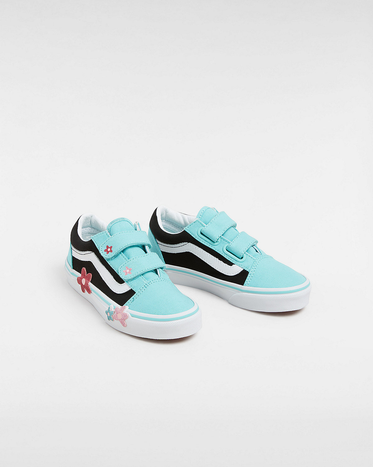 Vans old skool blossom true white best sale