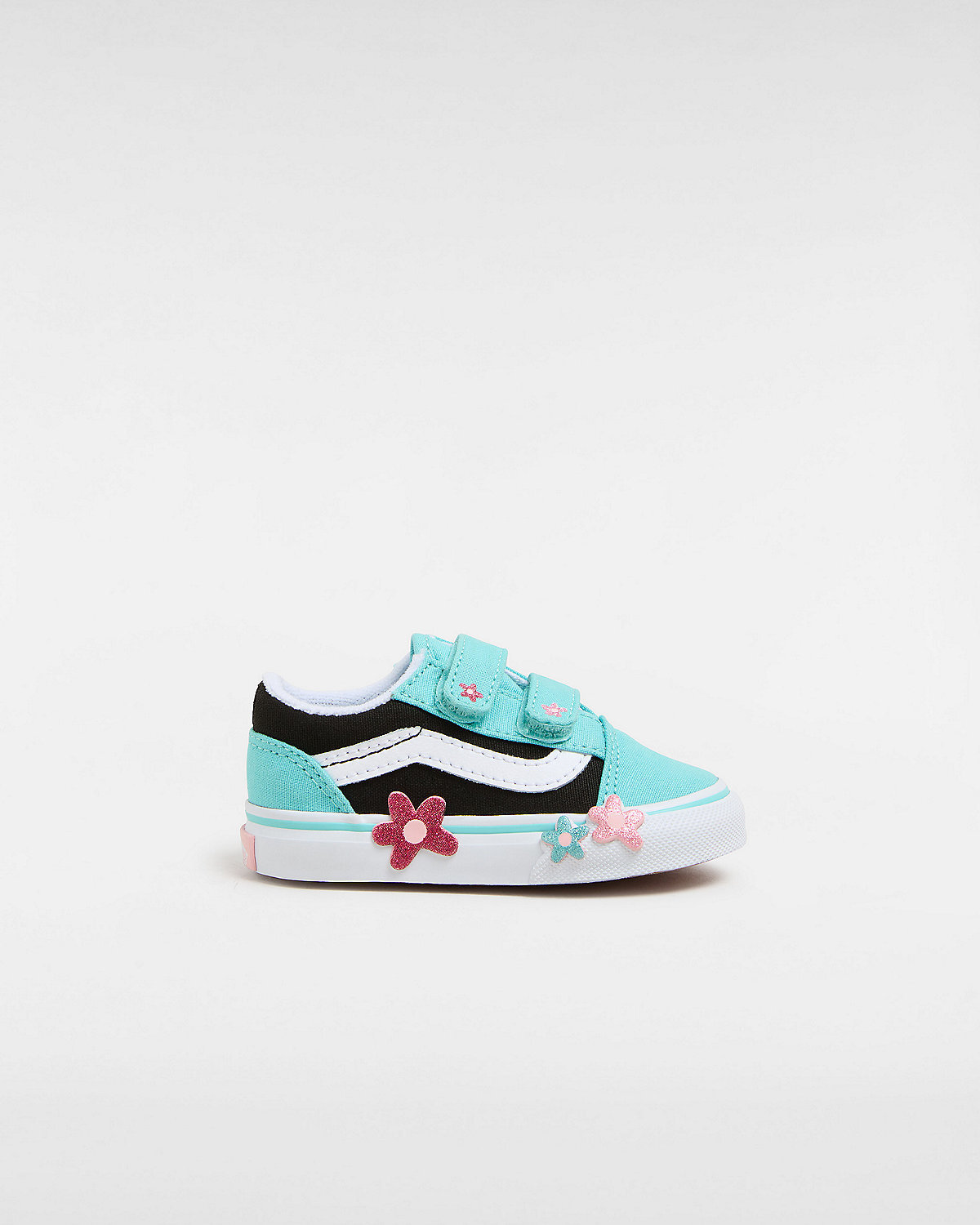 Toddler black glitter vans best sale