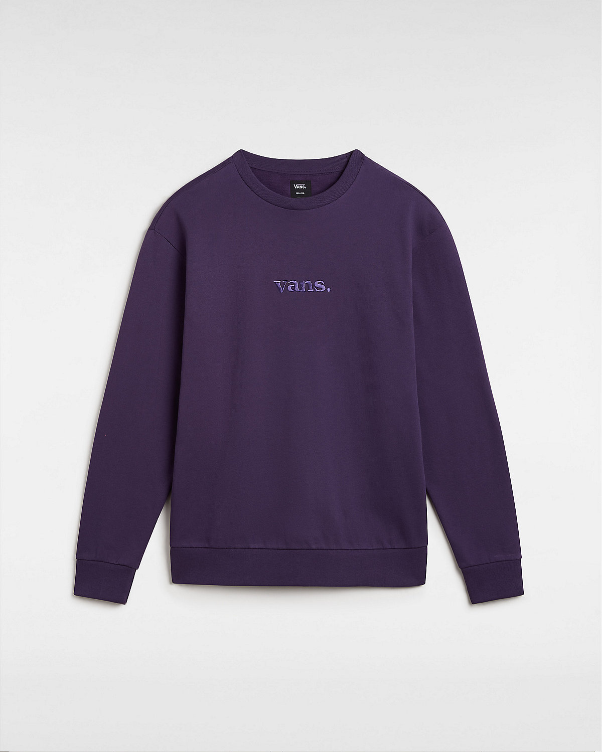 ESSENTIAL RELAXED CREW SWEATSHIRT Gothic Grape Vans Turkiye
