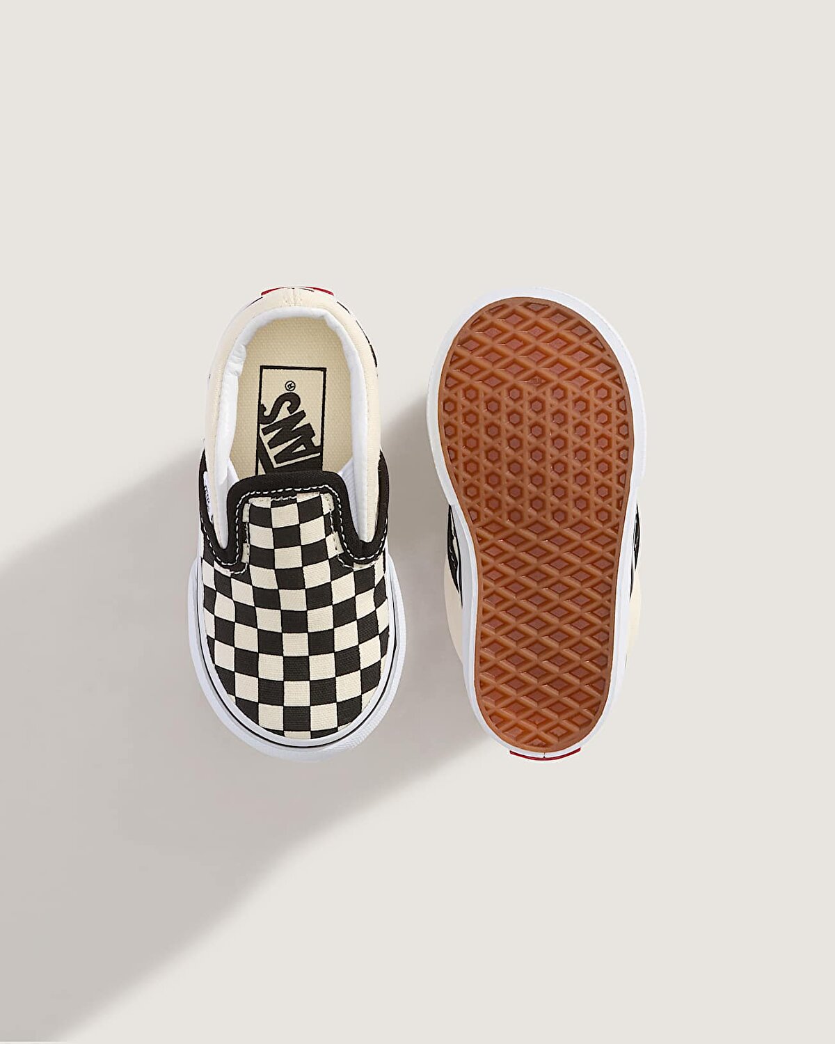 KÜÇÜK ÇOCUK CHECKERBOARD SLIP-ON AYAKKABI (1-4 YAŞ)