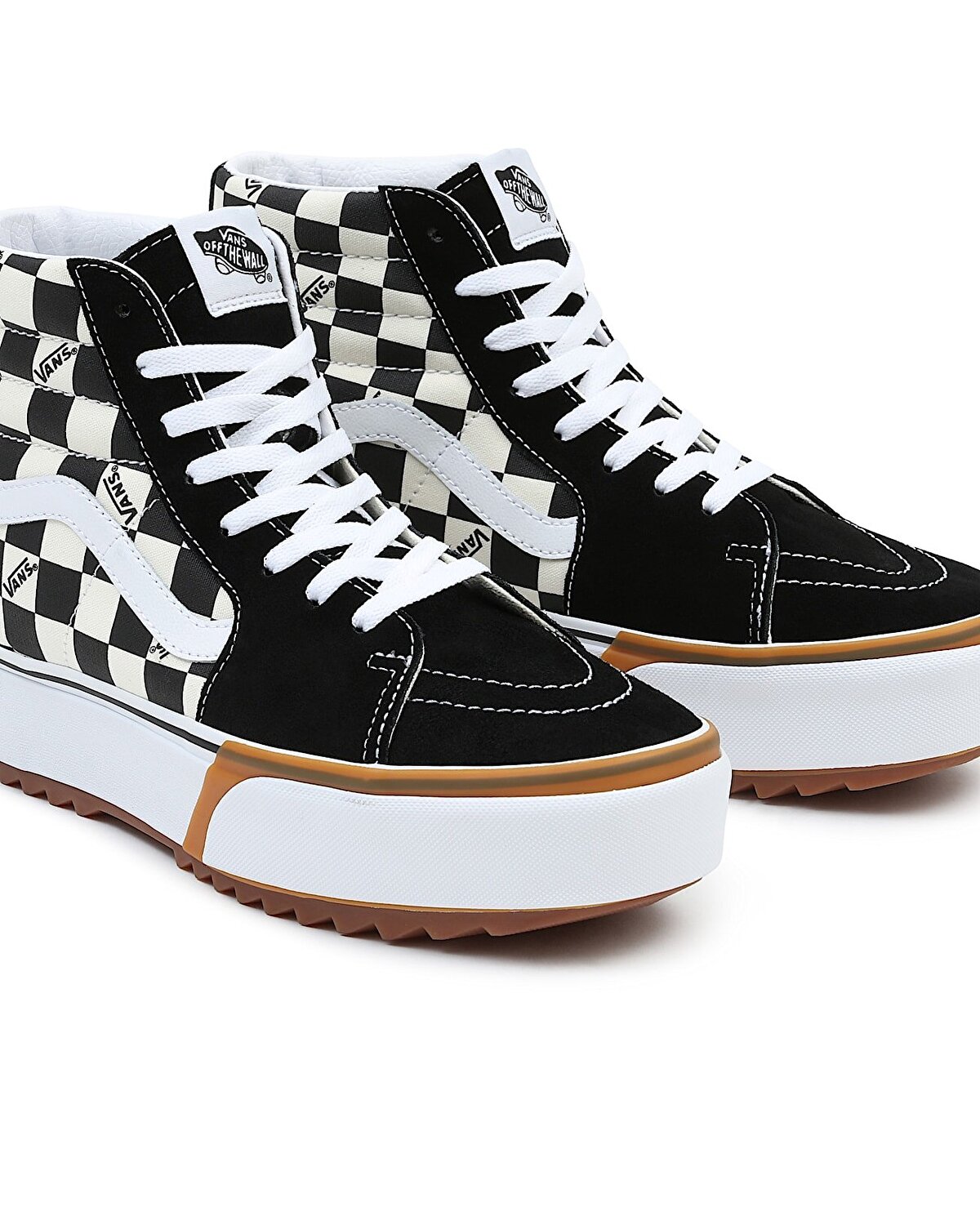 CHECKERBOARD SK8-HI STACKED AYAKKABI