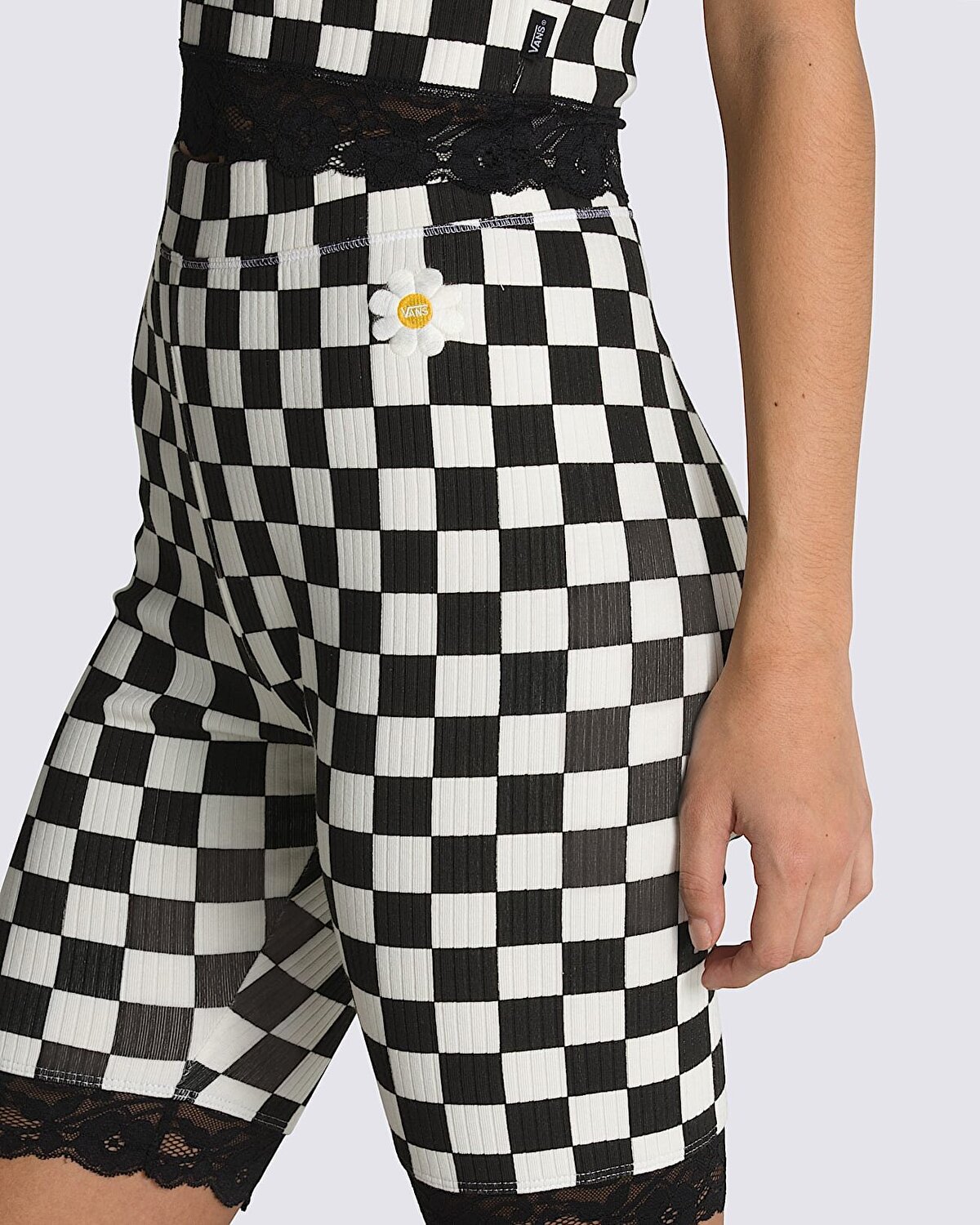 OVERSIZED FLORAL TAYT ŞORT