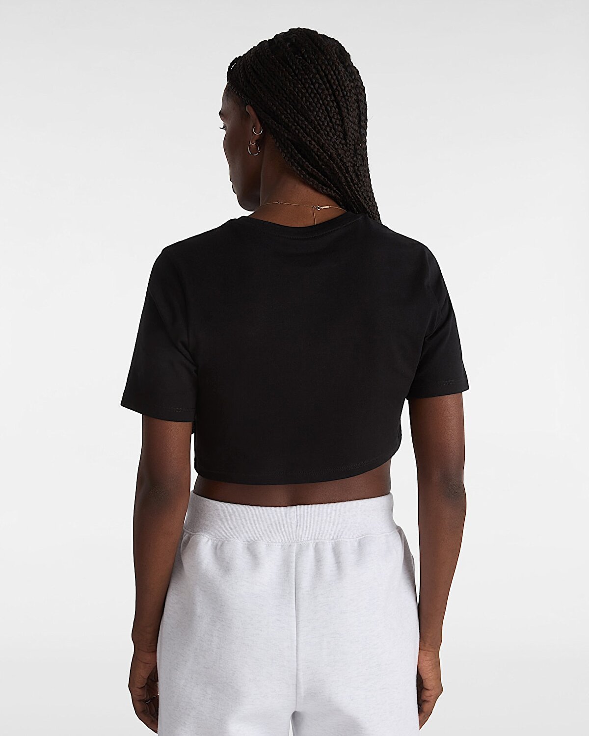 FLYING V CREW CROP TİŞÖRT