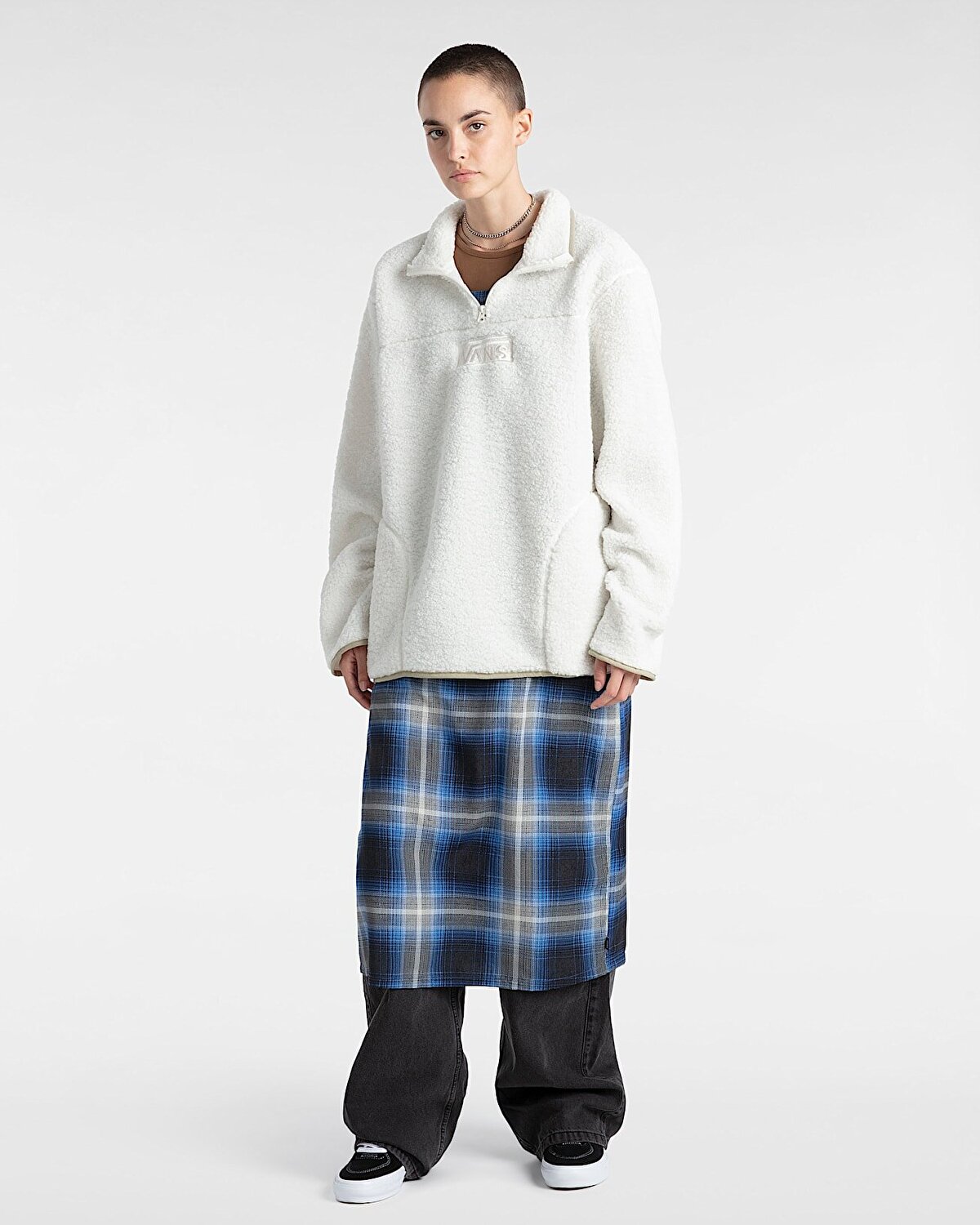 VANS BOXED SHERPA 1/4 FERMUARLI POLAR