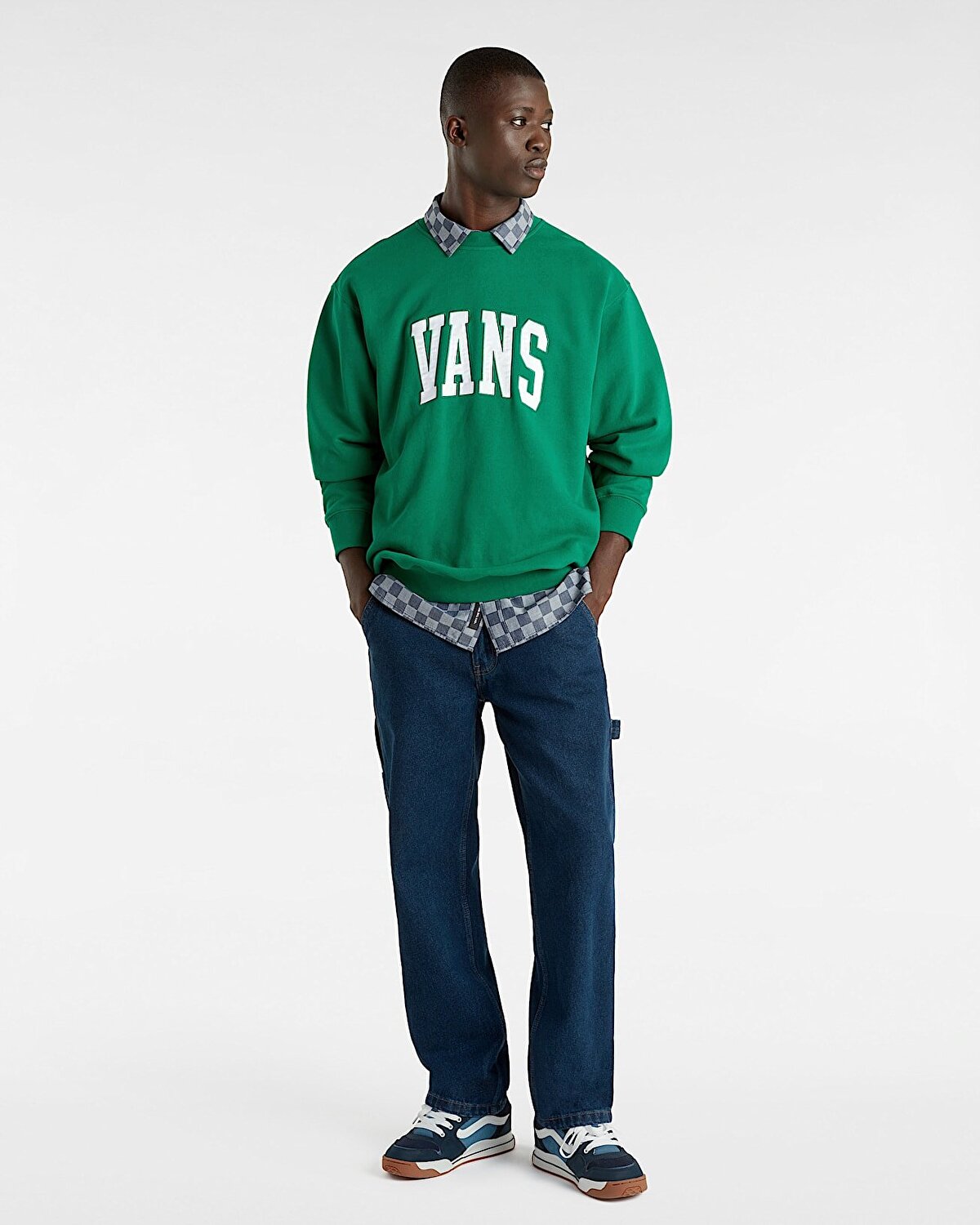 ORIGINAL STANDARDS VARSITY LOOSE CREW SWEATSHIRT