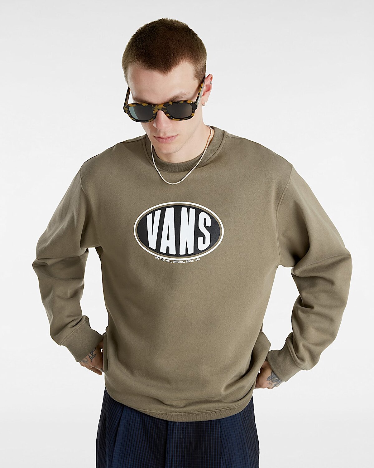SPRAY ON LOOSE BİSİKLET YAKA SWEATSHIRT