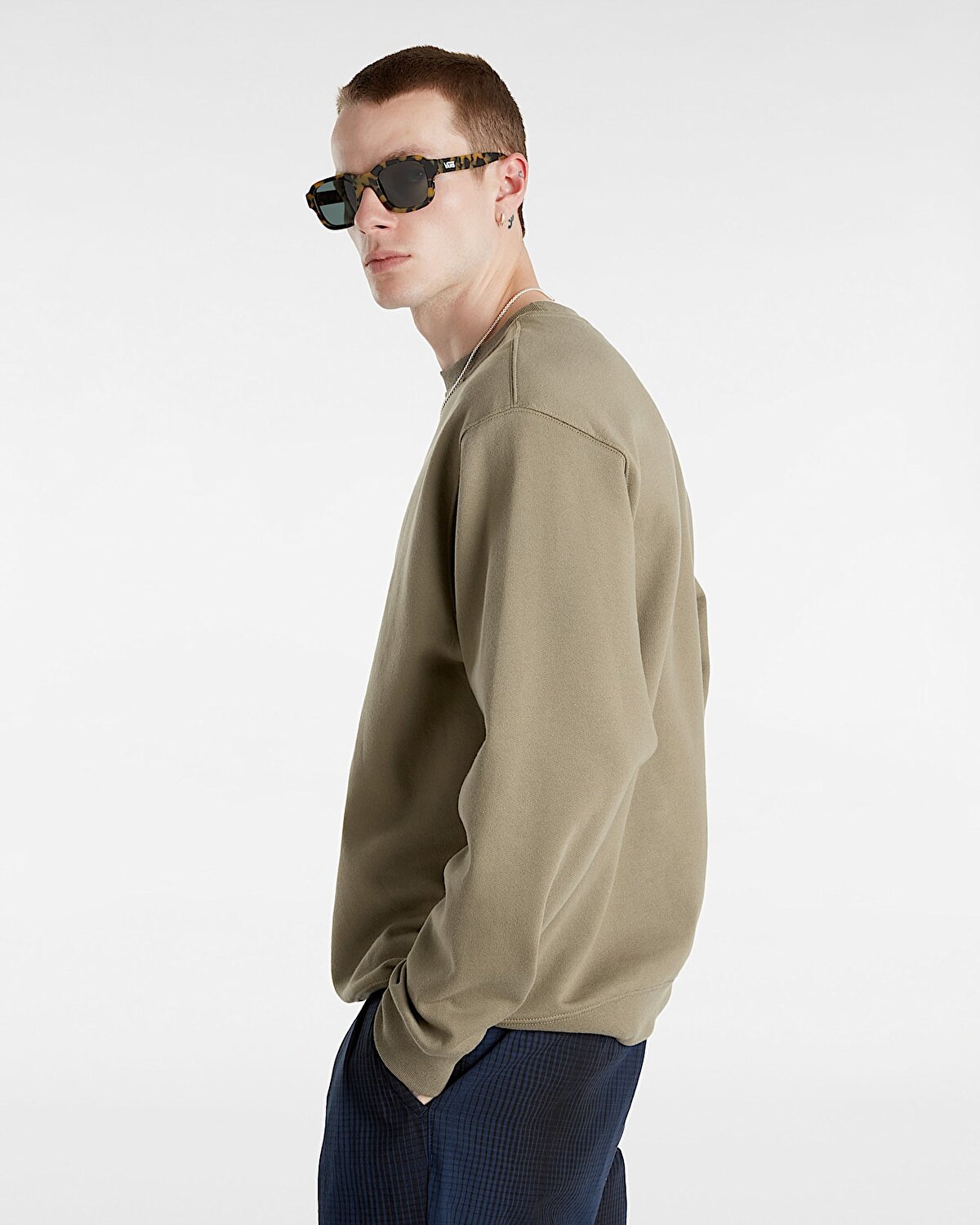 SPRAY ON LOOSE BİSİKLET YAKA SWEATSHIRT