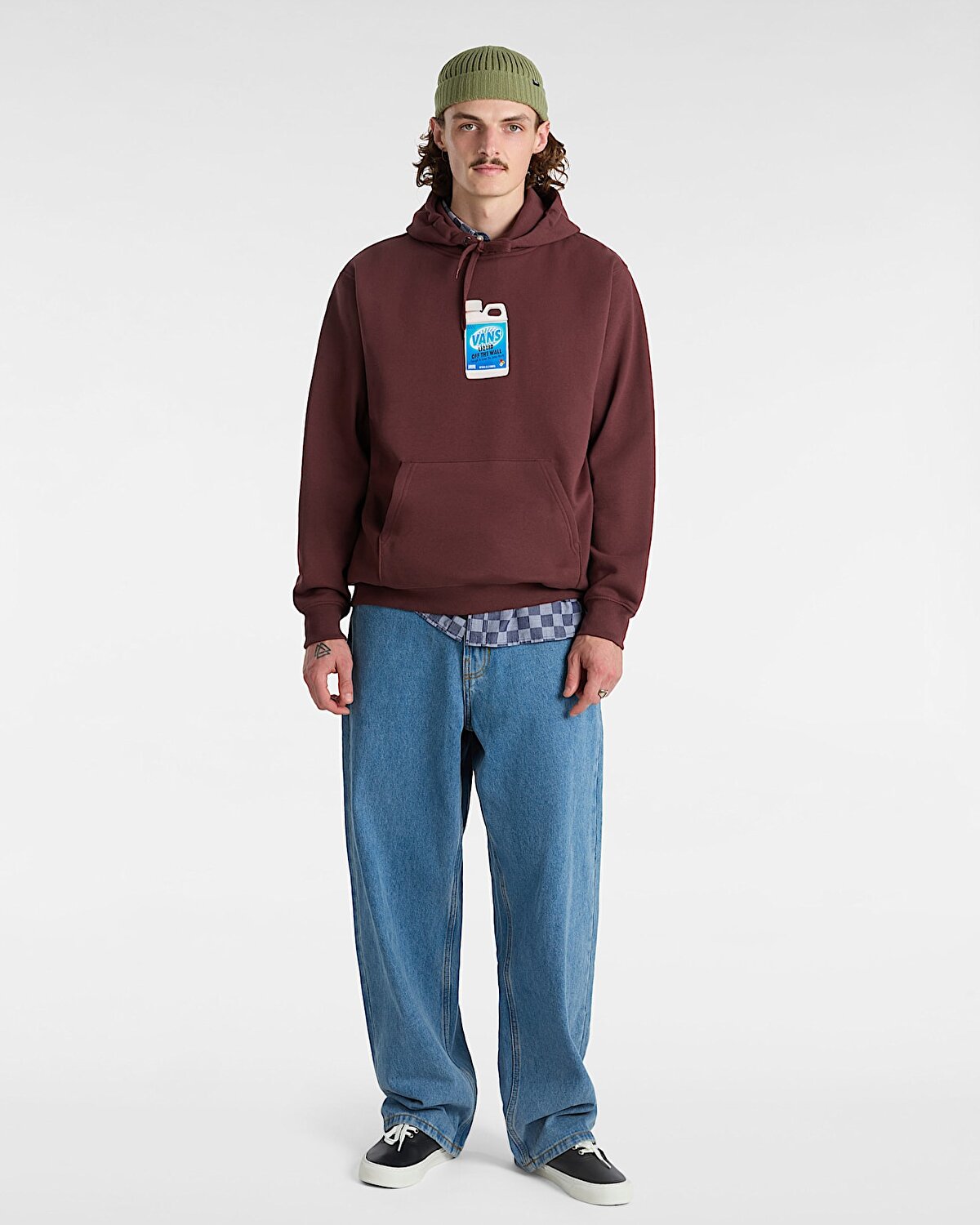 EXTRA STRENGTH LOOSE PO KAPÜŞONLU ÜST