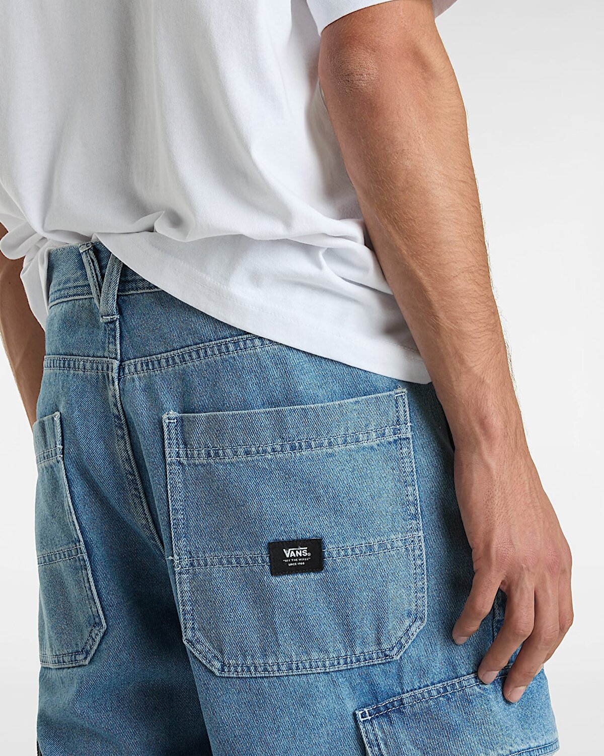 SERVICE CARGO LOOSE DENIM PANTOLON