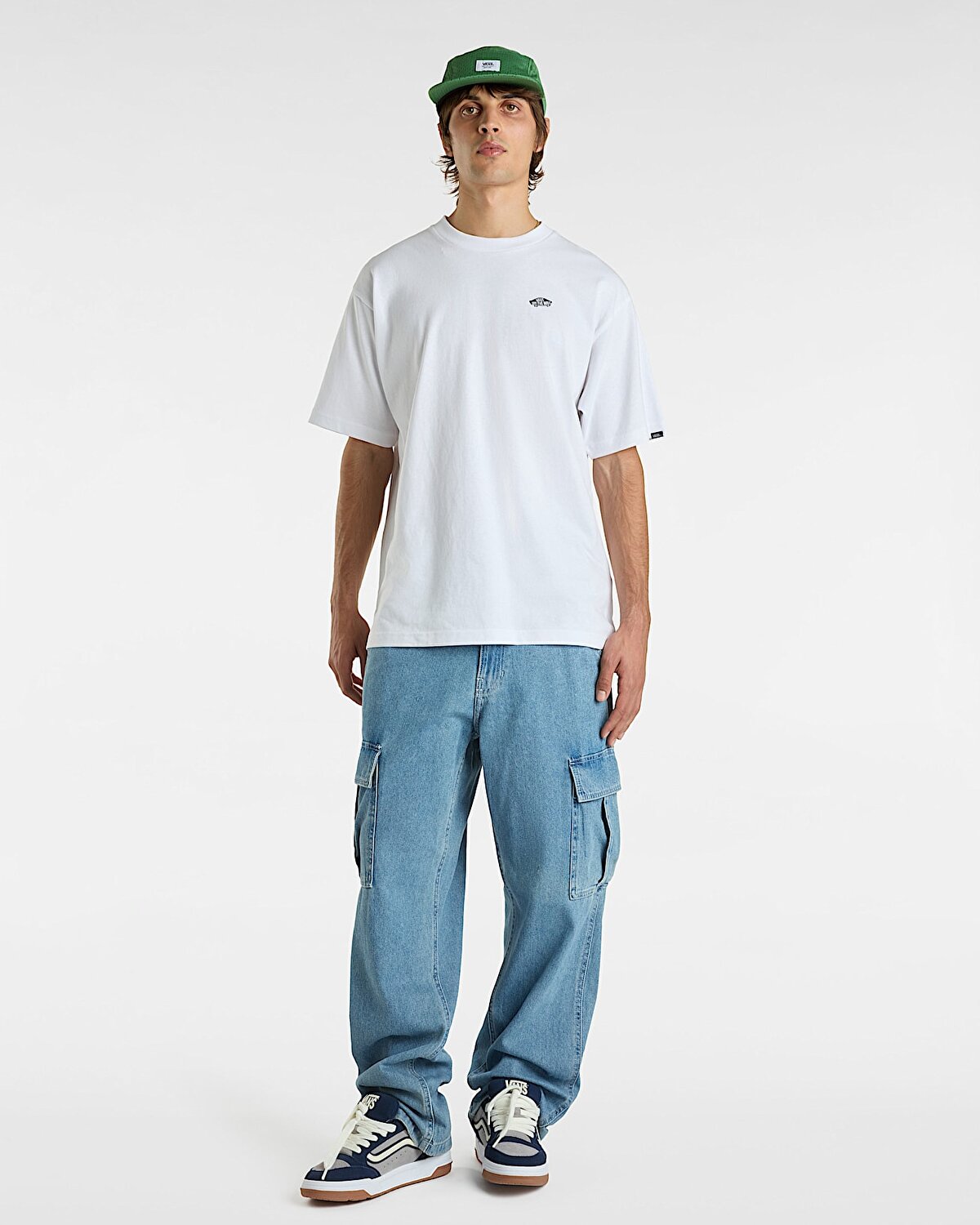 SERVICE CARGO LOOSE DENIM PANTOLON