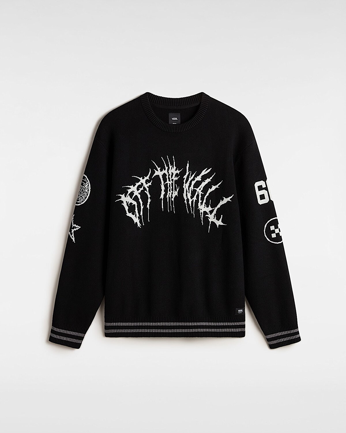 METAL ARCH CREW SWEATER