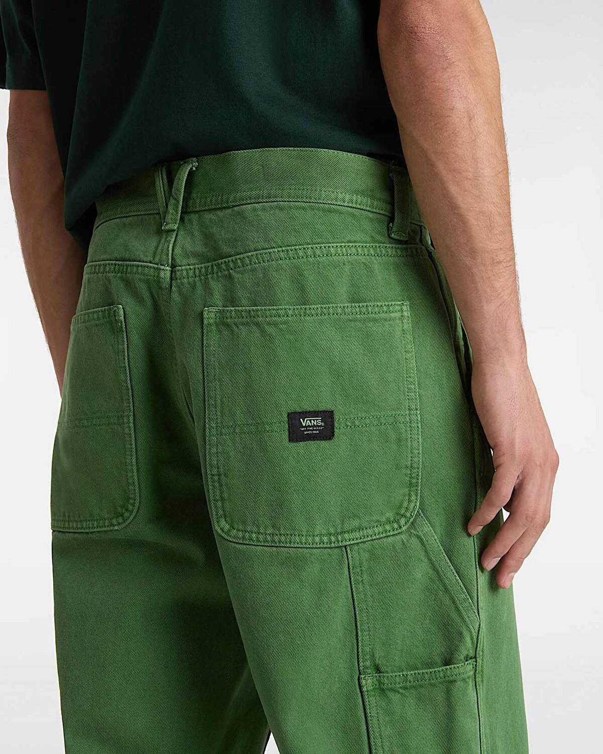 DRILL CHORE CARPENTER LOOSE DENIM PANTOLON