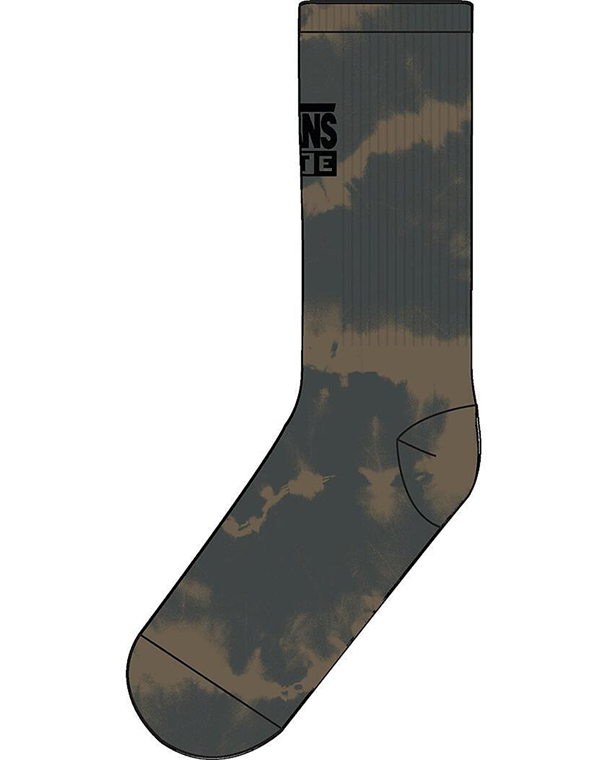 MTE CRESTLINE TIE DYE CREW ÇORAP