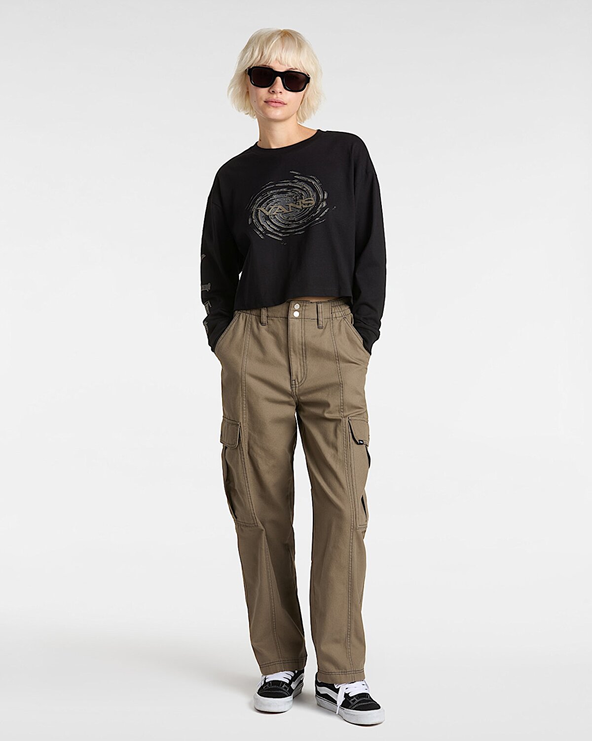 BREAKER UZUN KOLLU RELAX CROP