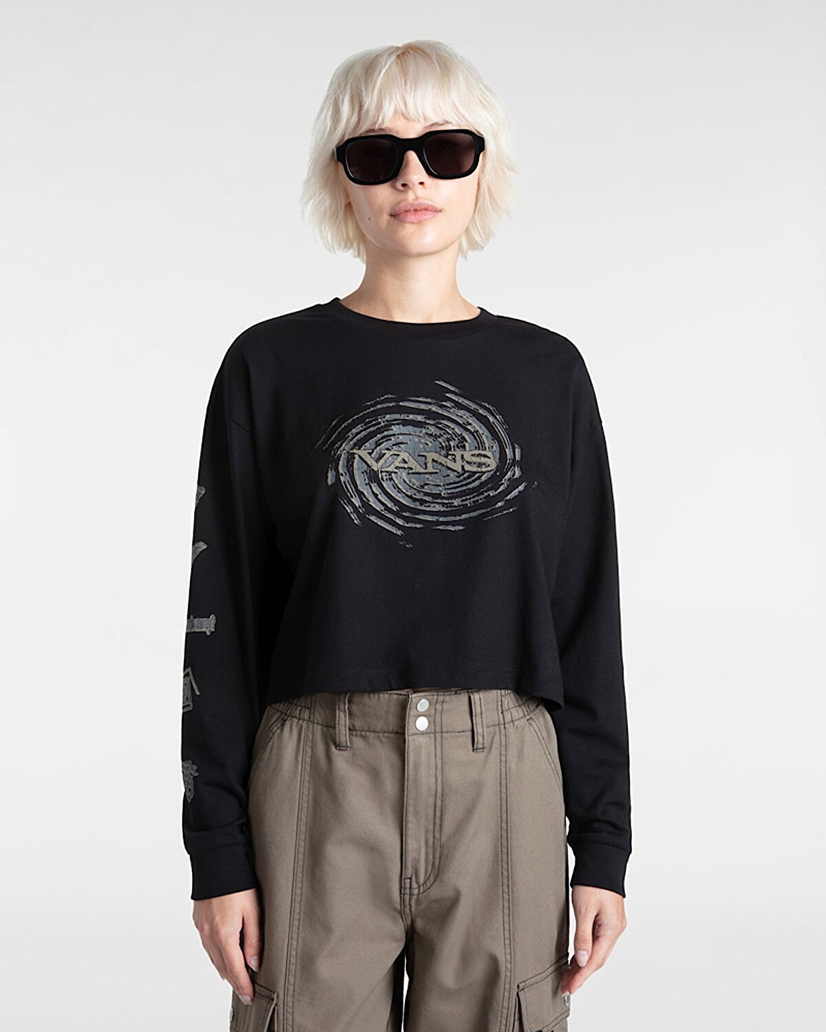 BREAKER UZUN KOLLU RELAX CROP