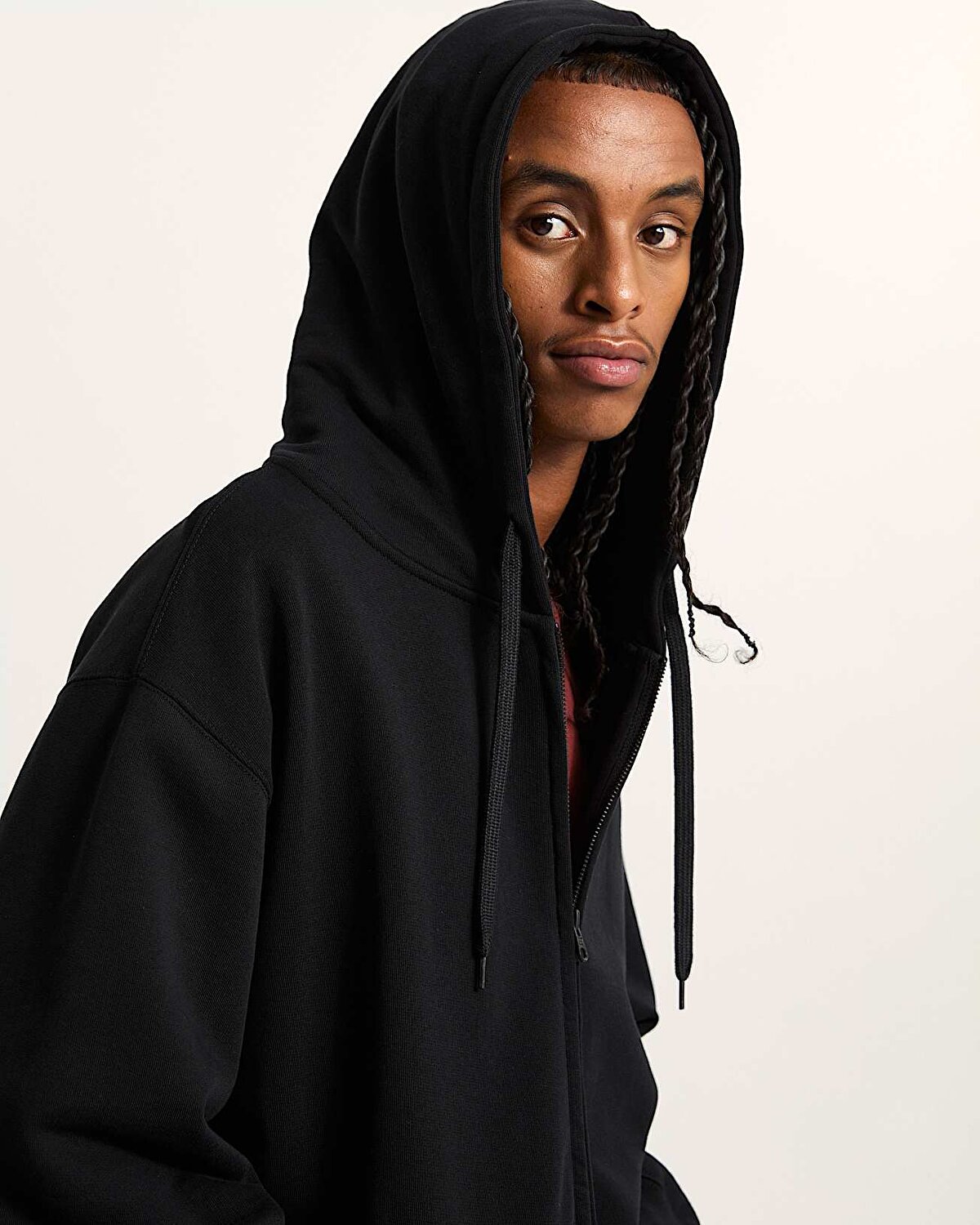 SALTON LOOSE FT FERMUARLI KAPÜŞONLU ÜST