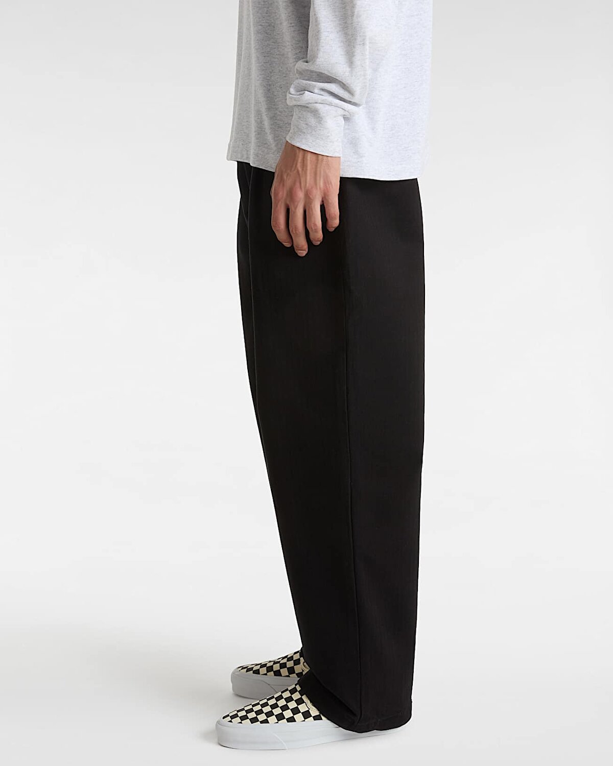 SKATE LOOSE PLEATED PANTOLON