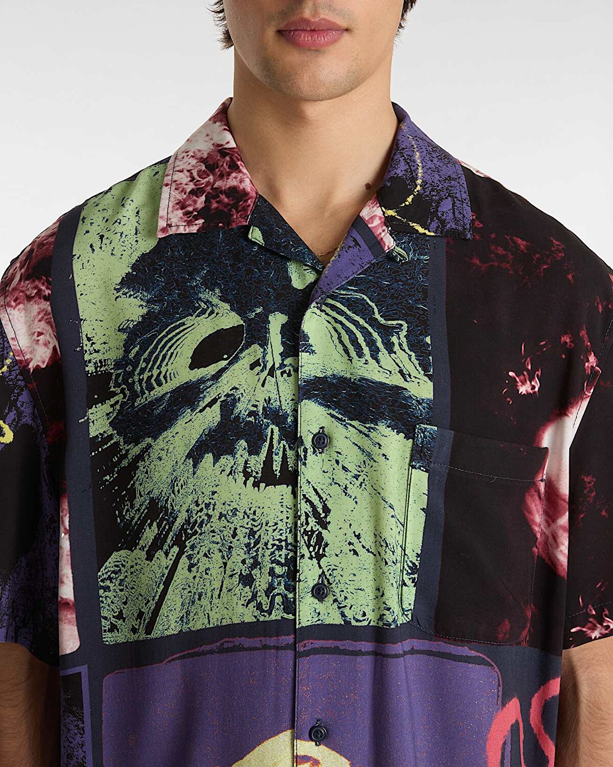 PROSPECT COLLAGE WOVEN GÖMLEK