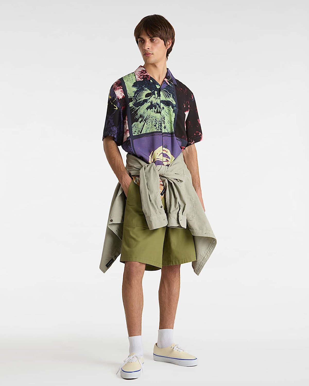 PROSPECT COLLAGE WOVEN GÖMLEK