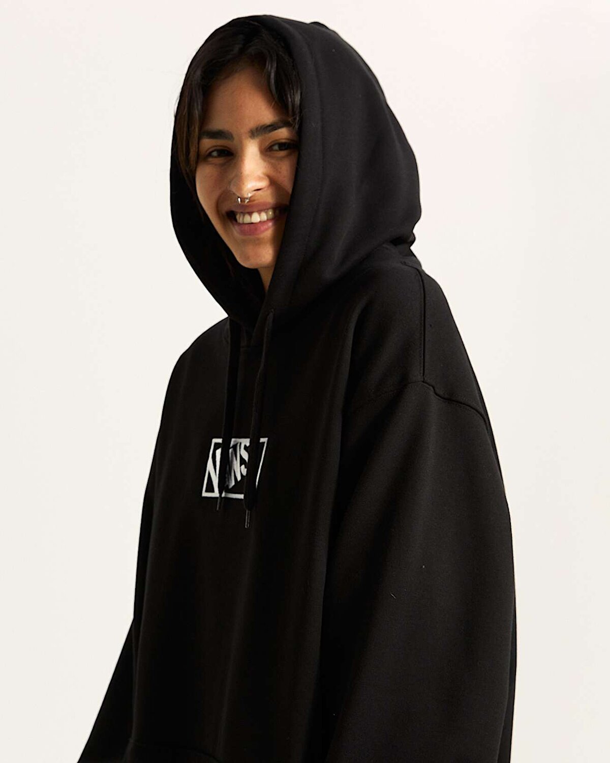 BLOCKED BOX KAPÜŞONLU ÜST