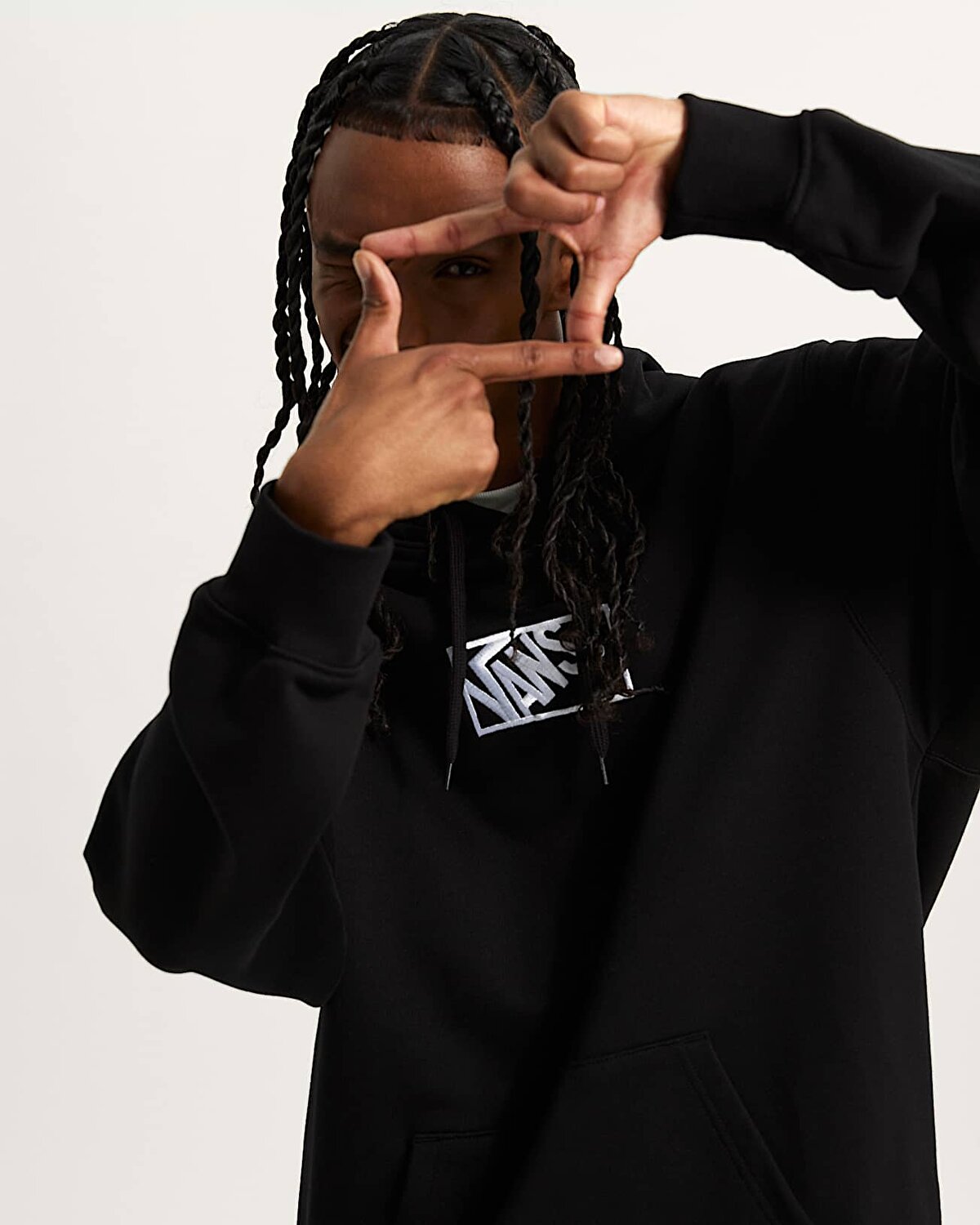 BLOCKED BOX KAPÜŞONLU ÜST