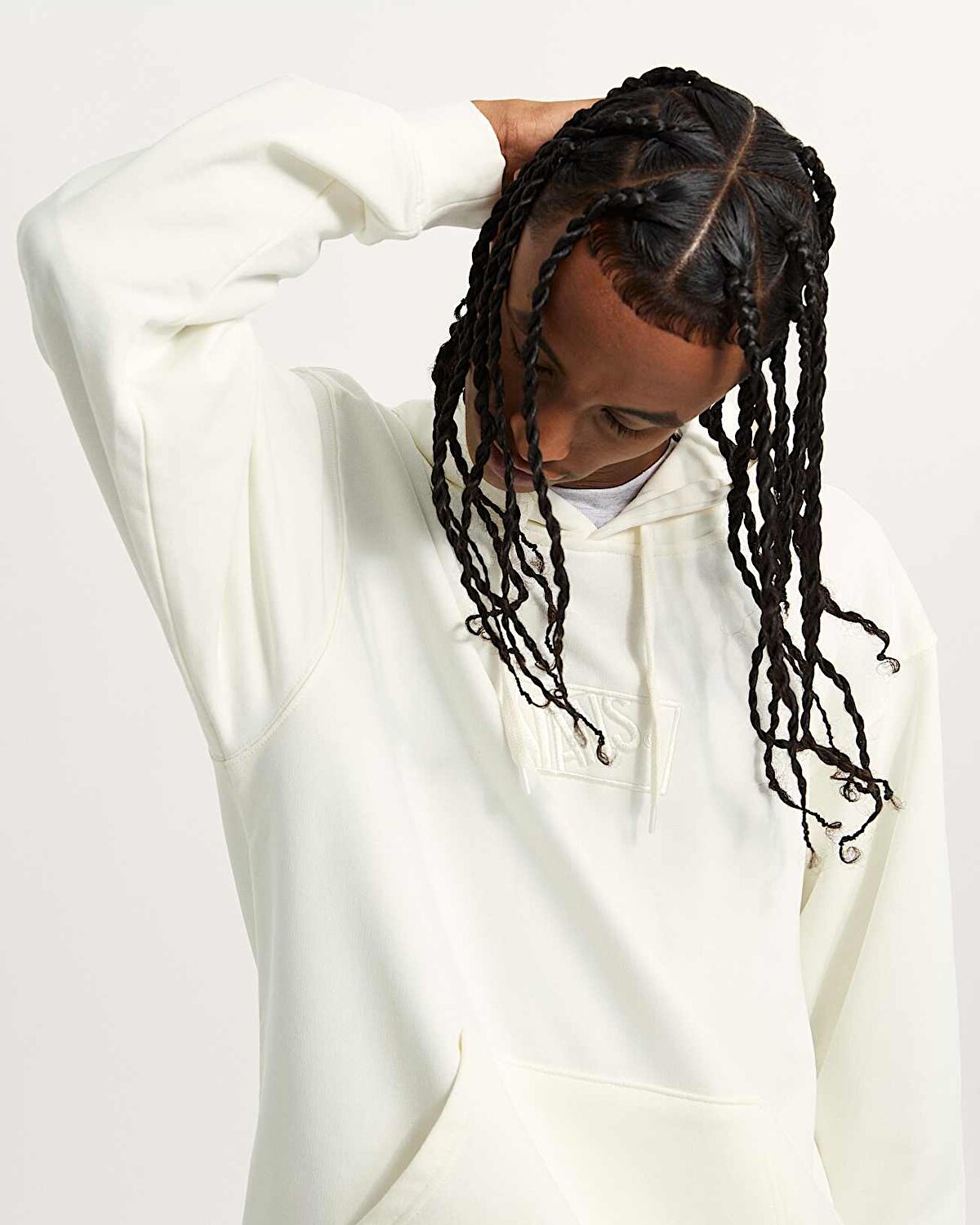 BLOCKED BOX KAPÜŞONLU ÜST