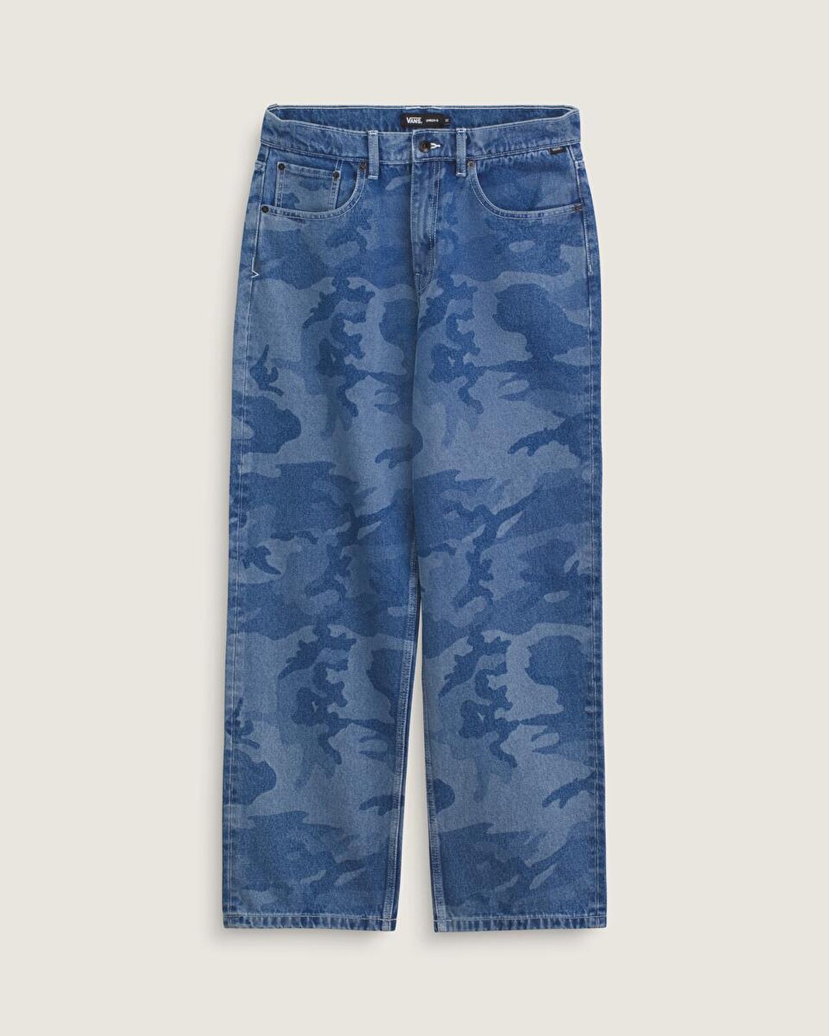 CHECK-5 LOOSE DENIM PANTOLON