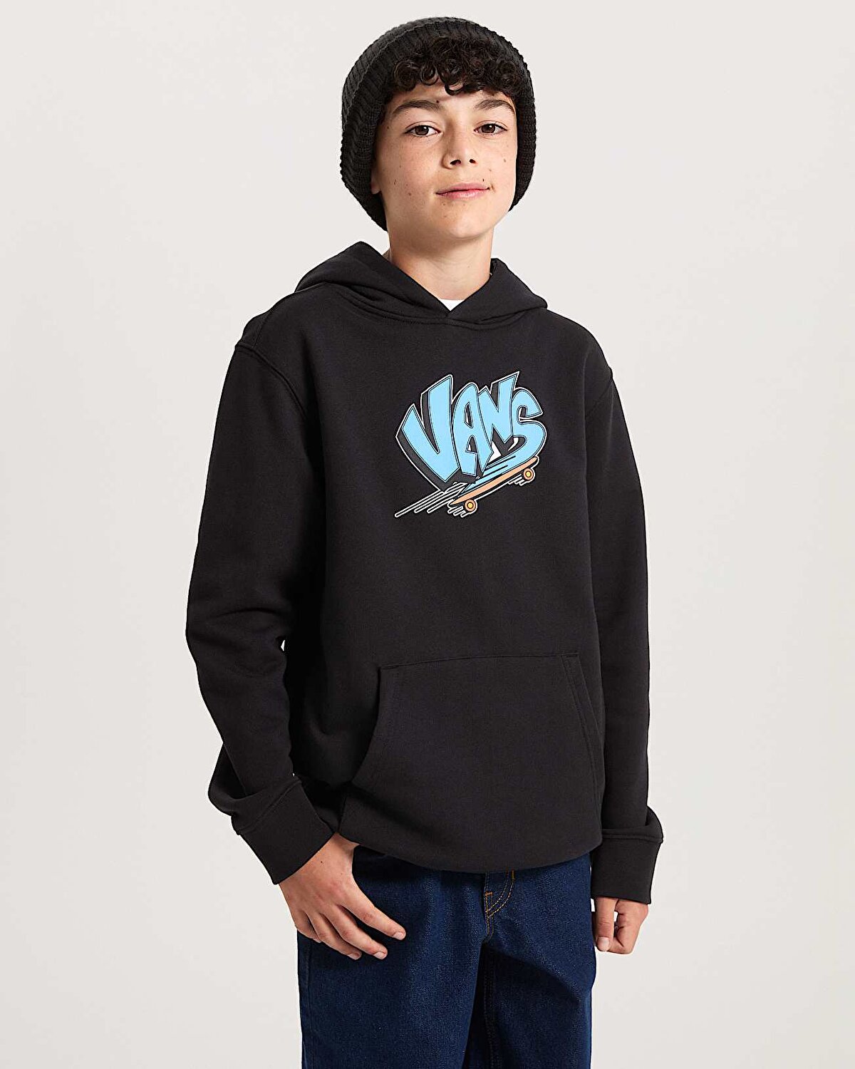 ÇOCUK VANS SK8 KAPÜŞONLU ÜST (8-14 YAŞ)