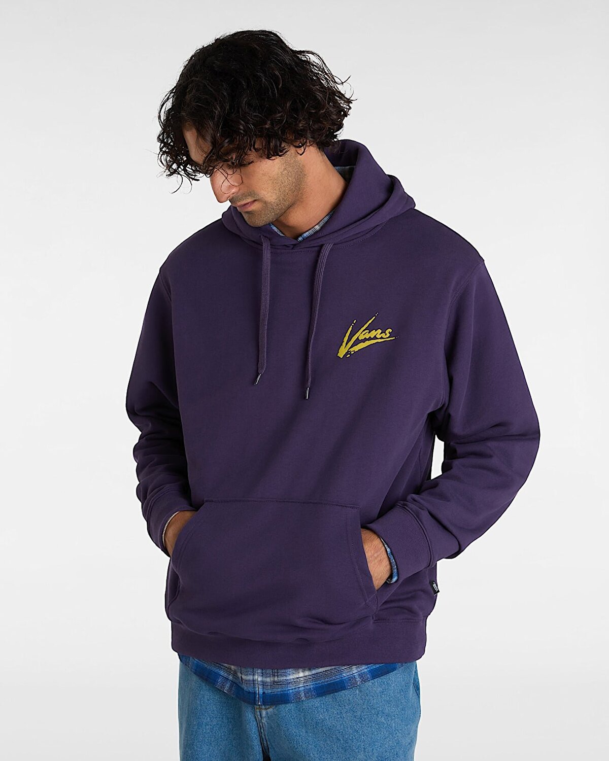 BRUSH SCRIPT LOOSE FT KAPÜŞONLU ÜST