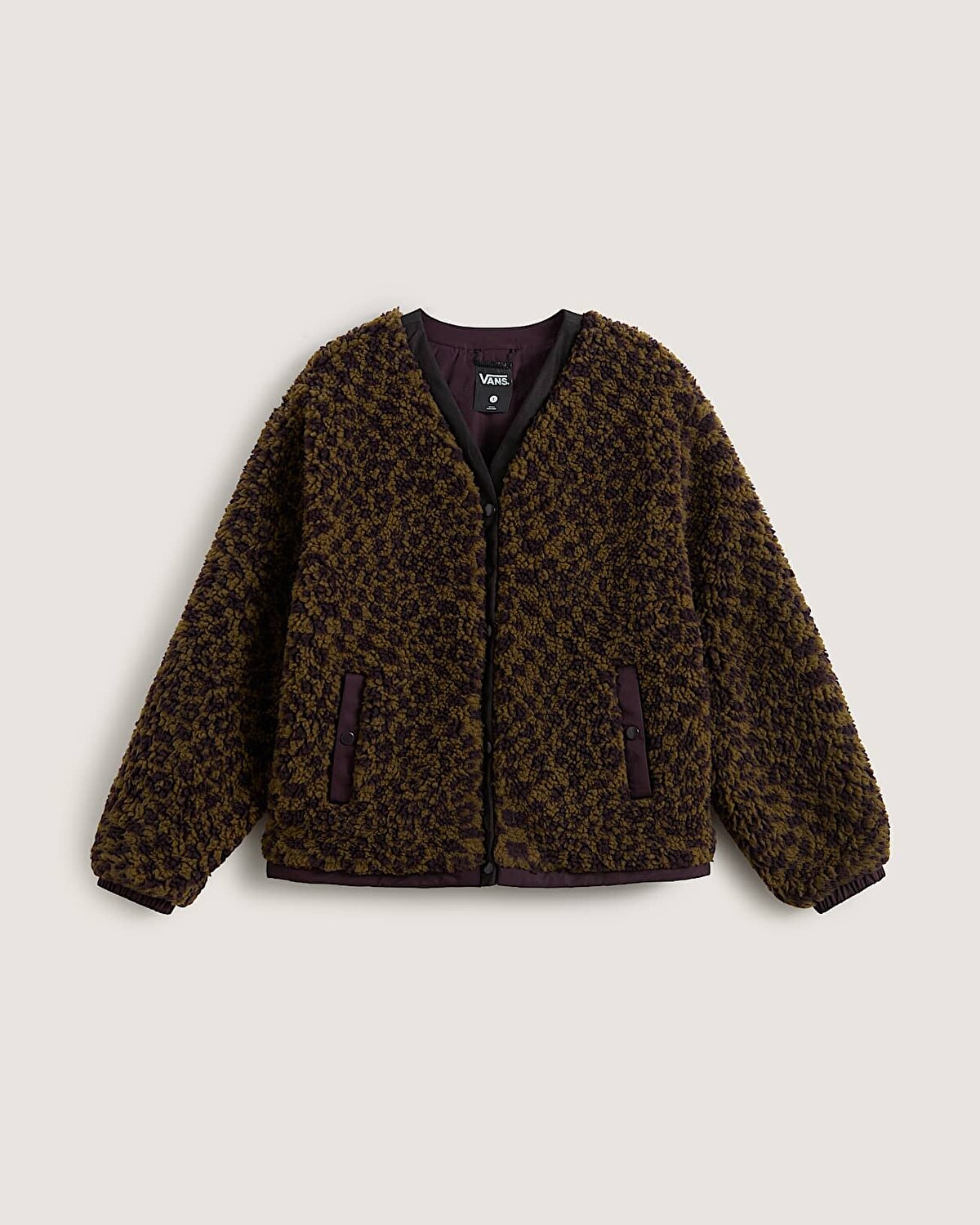 SUFFOLK CHEETAH CHECK PILE CEKET