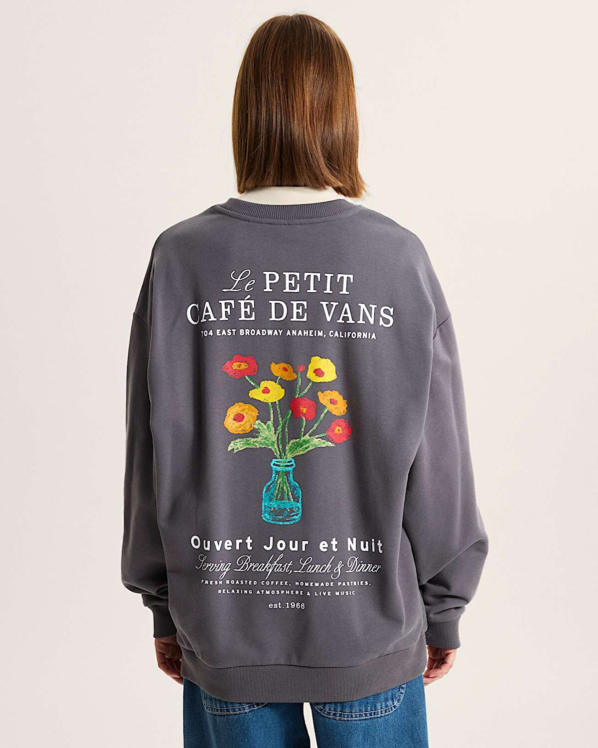 CAFE VANS KAPÜŞONLU ÜST