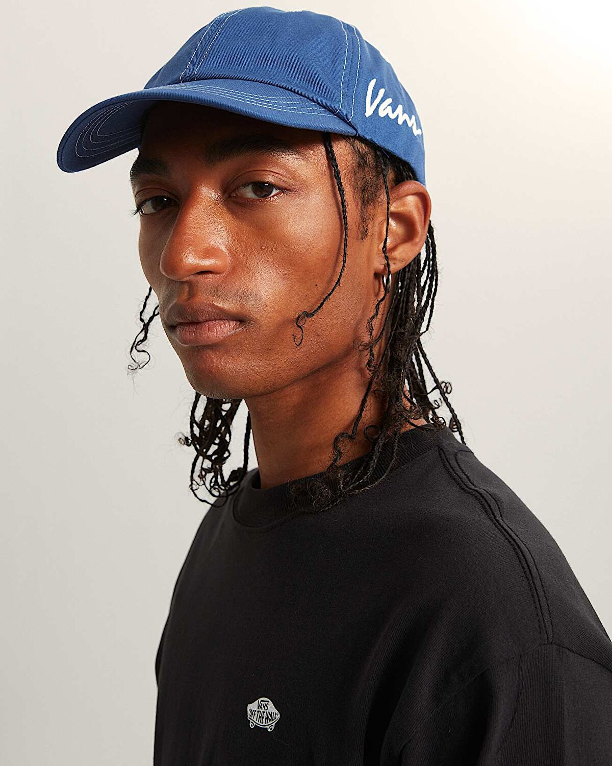 CLASSIC SCRIPT CURVED BILL JOCKEY ŞAPKA