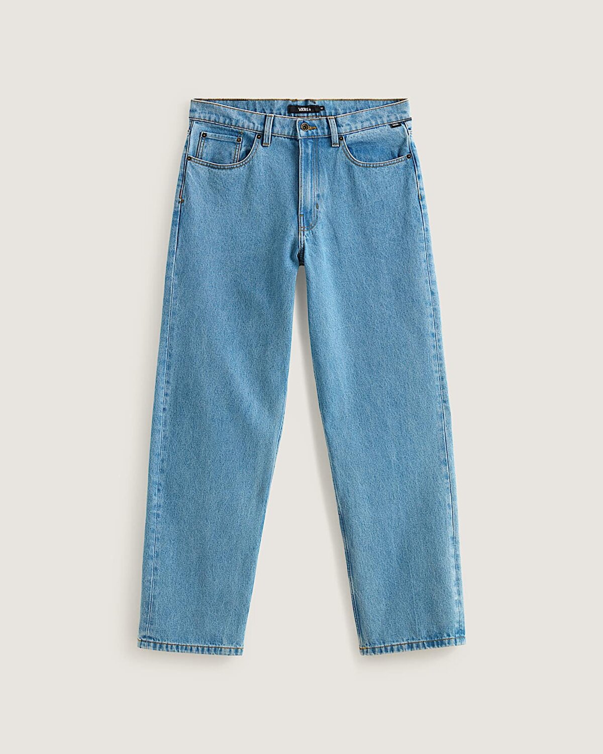 CHECK-5 LOOSE DENIM PANTOLON