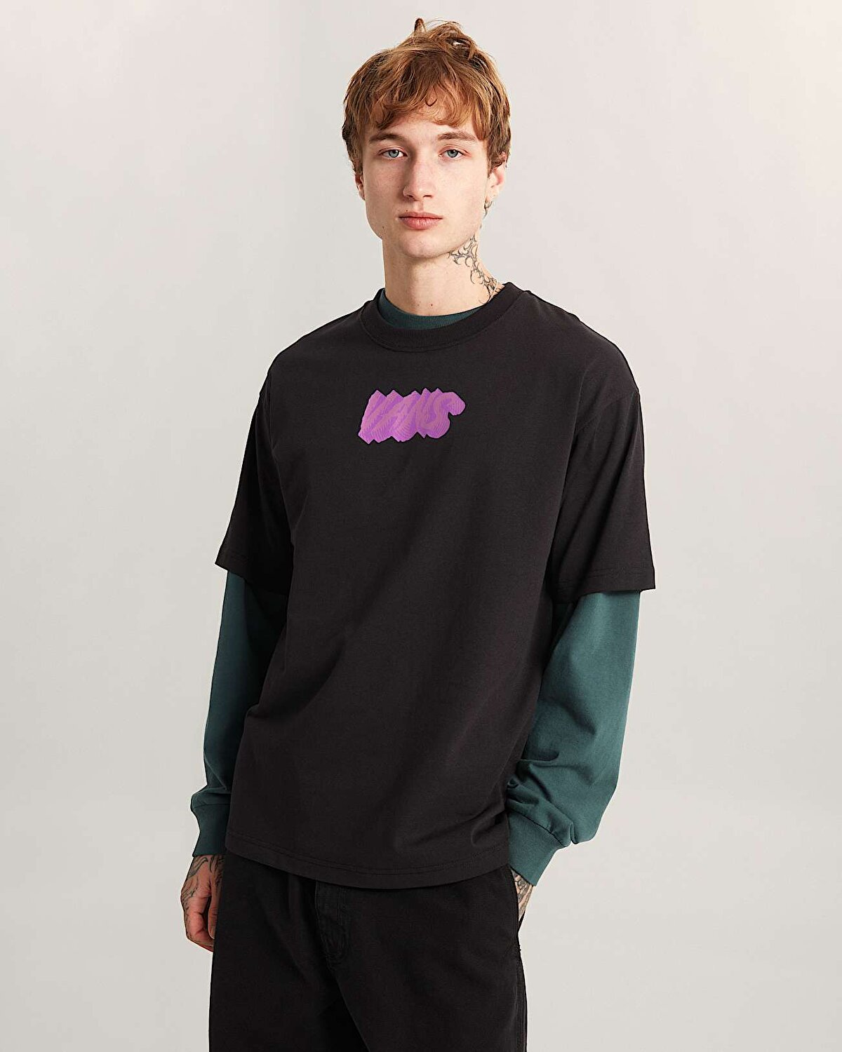 STONE SWIRL LOOSE TİŞÖRT