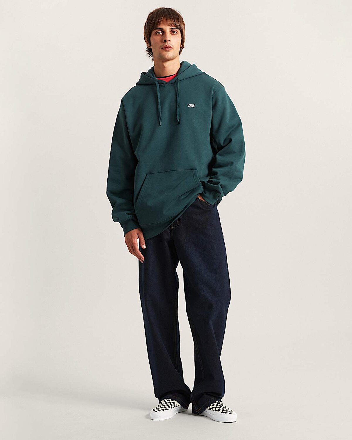 LEFT CHEST II LOOSE KAPÜŞONLU ÜST