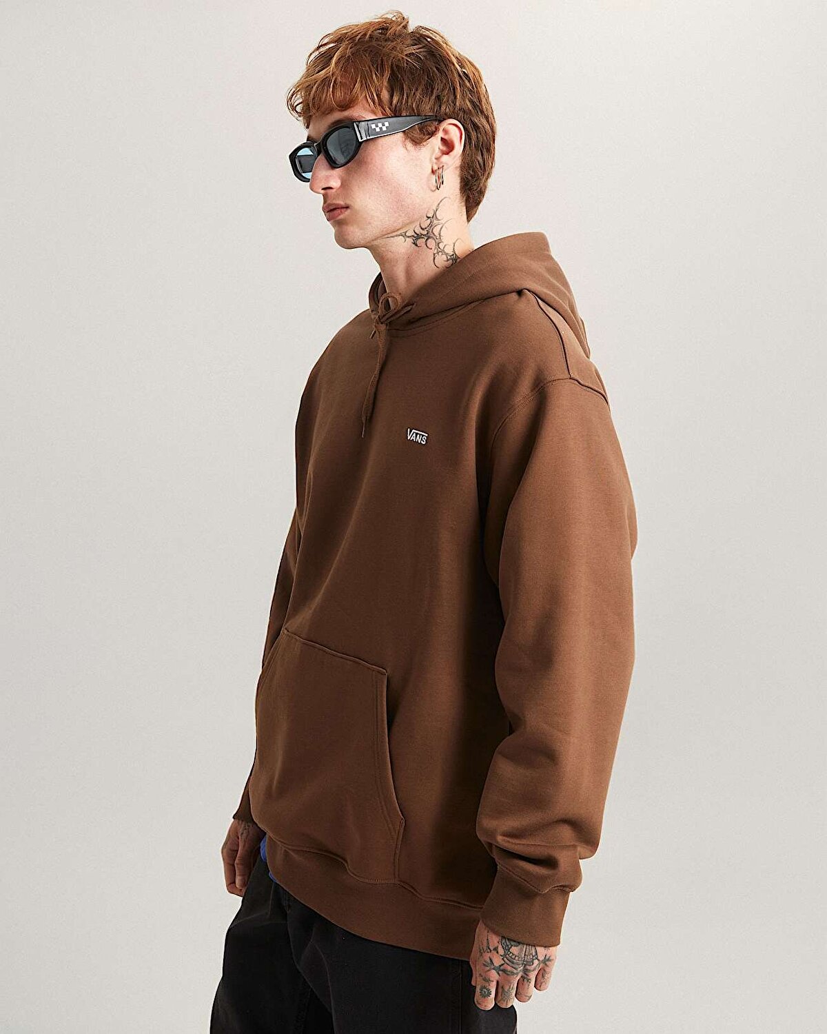 LEFT CHEST II LOOSE KAPÜŞONLU ÜST